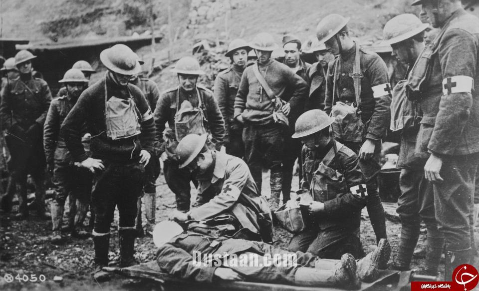 سربازان آمریکایی در جنگ جهانی اول/تصاویر