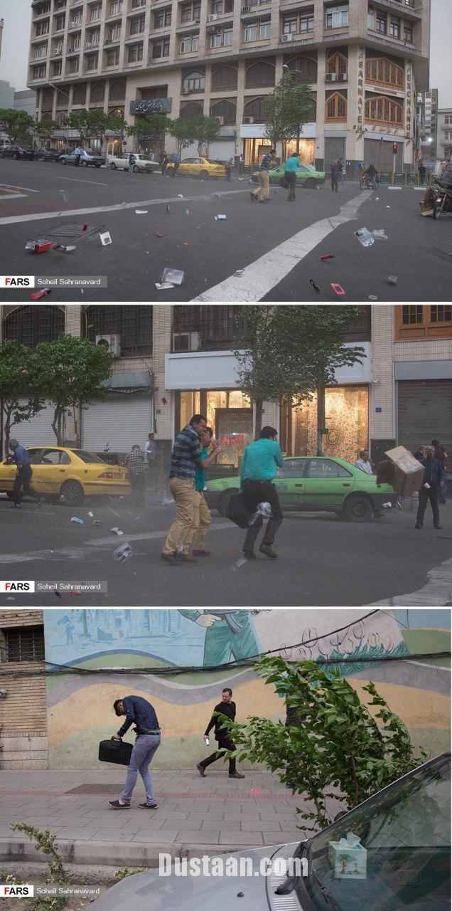 خسارات طوفان در تهران +عکس
