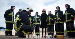 آموزش بانوان داوطلب آتش نشان‎/تصاویر