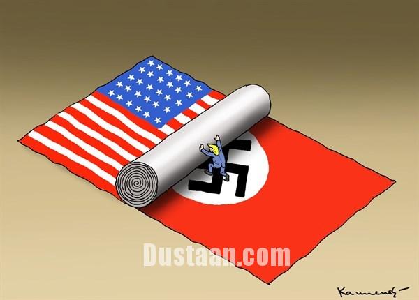 رونمایی از امریکای جدید ترامپ! /کاریکاتور