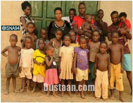 مادری با ۳۸ فرزند