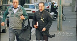 جواد عزتی با لباس کشیش مسیحی/ عکس