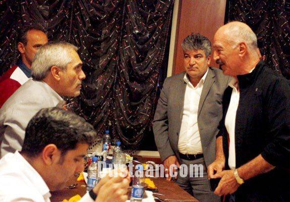 بازیگر معروف در اردوی سرخ ها/عکس