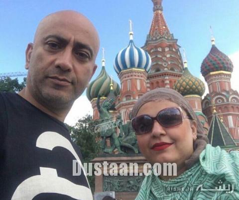 عارف لرستانی و همسرش