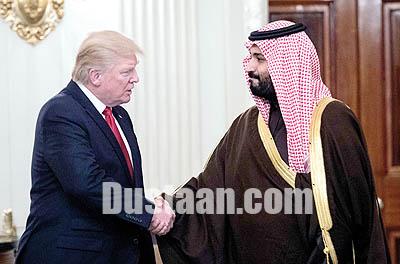 اخبار بین الملل,خبرهای  بین الملل ,دیدار محمد بن سلمان و ترامپ
