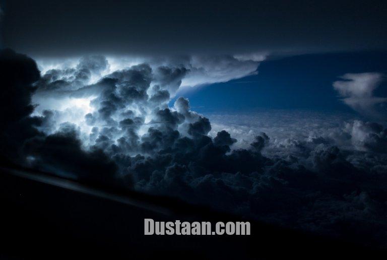 PICTURE SHOWS: Santiago says: "A magnificent storm developing over the Atlantic Ocean, a few miles south of Jamaica." A pilot takes jaw-dropping photographs from the cockpit of his passenger jet. Santiago Borja Lopez captures amazing lightning storms and clouds from a commercial Boeing 767-300ER. Based in Quito, Ecuador, his work for a major South American airline often involves flying over regions that experience amazing natural phenomenon. Last week (on 22 Feb), he captured an impressive lightning bolt arcing over from a cloud towards the earth. He commented:"I've never seen lightning like this one. What sets the path of lightning? Taken over ecuadorean Amazonia on a hot evening enroute to Europe." While another crackling storm elicited this reaction from Santiago: "Looking like a nuclear explosion, this great Cumulonimbus is discharging its power over Colombian rainforest." When: 03 Jan 2017 Credit: Santiago Borja Lopez/Cover Images **All usages and enquiries, please contact Glen Marks at glen.marks@cover-images.com - +44 (0)20 3397 3000**