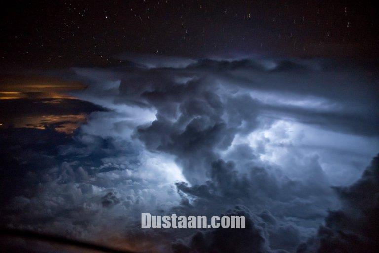PICTURE SHOWS: Santiago says: "The Amazonia between Ecuador & Colombia is the perfect place to host very powerful storms" A pilot takes jaw-dropping photographs from the cockpit of his passenger jet. Santiago Borja Lopez captures amazing lightning storms and clouds from a commercial Boeing 767-300ER. Based in Quito, Ecuador, his work for a major South American airline often involves flying over regions that experience amazing natural phenomenon. Last week (on 22 Feb), he captured an impressive lightning bolt arcing over from a cloud towards the earth. He commented:"I've never seen lightning like this one. What sets the path of lightning? Taken over ecuadorean Amazonia on a hot evening enroute to Europe." While another crackling storm elicited this reaction from Santiago: "Looking like a nuclear explosion, this great Cumulonimbus is discharging its power over Colombian rainforest." When: 24 Jan 2017 Credit: Santiago Borja Lopez/Cover Images **All usages and enquiries, please contact Glen Marks at glen.marks@cover-images.com - +44 (0)20 3397 3000**