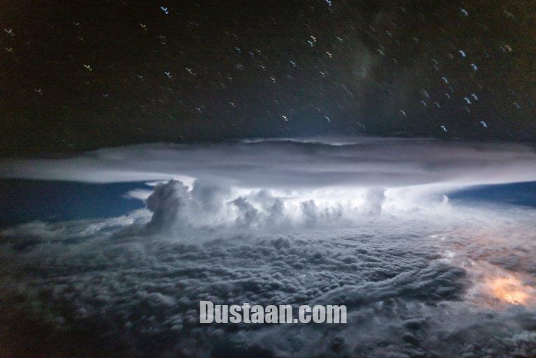 PICTURE SHOWS: Santiago says: "Looking like a nuclear explosion, this great Cumulonimbus is discharging its power over Colombian rainforest." A pilot takes jaw-dropping photographs from the cockpit of his passenger jet. Santiago Borja Lopez captures amazing lightning storms and clouds from a commercial Boeing 767-300ER. Based in Quito, Ecuador, his work for a major South American airline often involves flying over regions that experience amazing natural phenomenon. Last week (on 22 Feb), he captured an impressive lightning bolt arcing over from a cloud towards the earth. He commented:"I've never seen lightning like this one. What sets the path of lightning? Taken over ecuadorean Amazonia on a hot evening enroute to Europe." While another crackling storm elicited this reaction from Santiago: "Looking like a nuclear explosion, this great Cumulonimbus is discharging its power over Colombian rainforest." When: 30 Sep 2016 Credit: Santiago Borja Lopez/Cover Images **All usages and enquiries, please contact Glen Marks at glen.marks@cover-images.com - +44 (0)20 3397 3000**