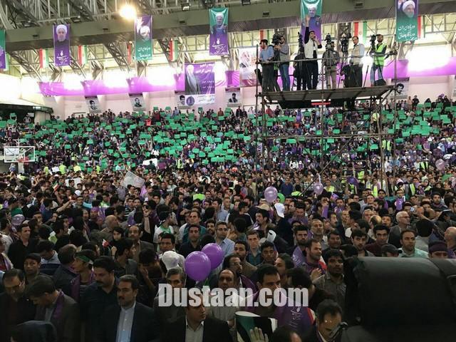 حامیان روحانی در زنجان/عکس
