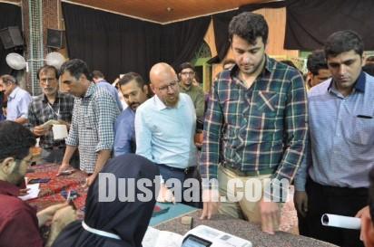 شرکت علی ضیا در انتخابات/عکس