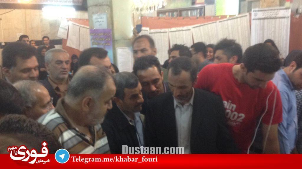 بقایی به احمدی  نژاد رای داد!/عکس