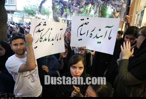 شادی هواداران روحانی دربجنورد/تصاویر