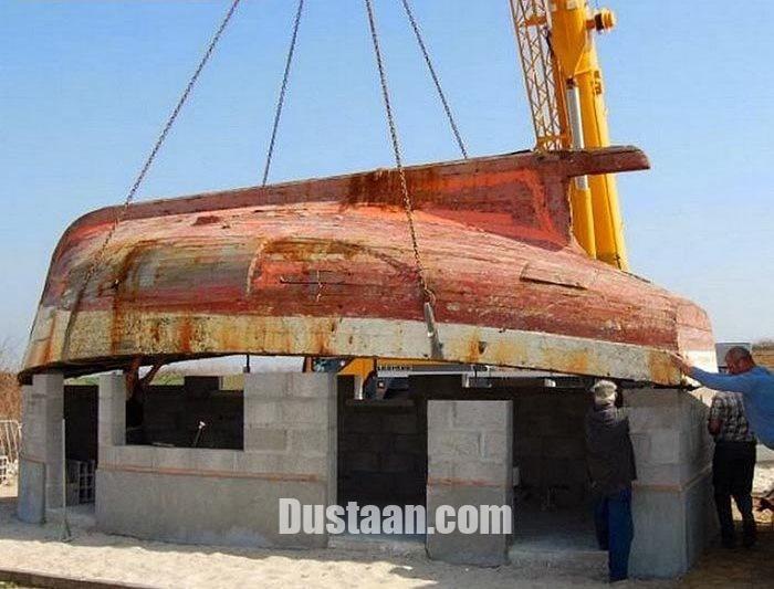 www.dustaan.com-روستایی عجیب با قایق های وارونه! +تصاویر