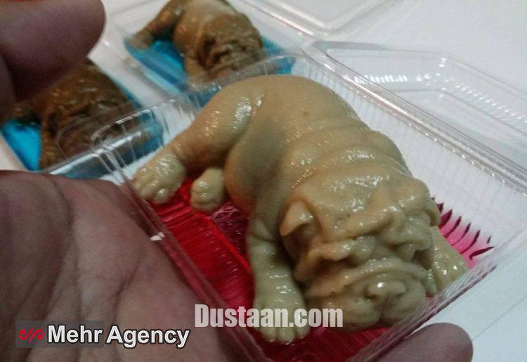 فروش دسر به شکل سگ در تایلند