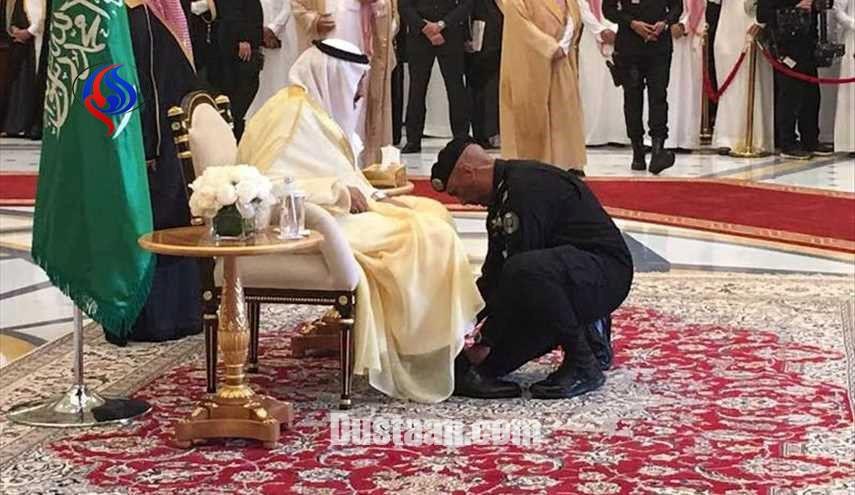 عکسی از شاه عربستان که خبرنگاران آمریکایی را متعجب کرد