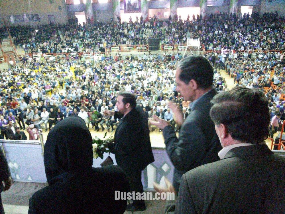 حضور اعضای ستاد رئیسی در جشن حامیان روحانی/عکس