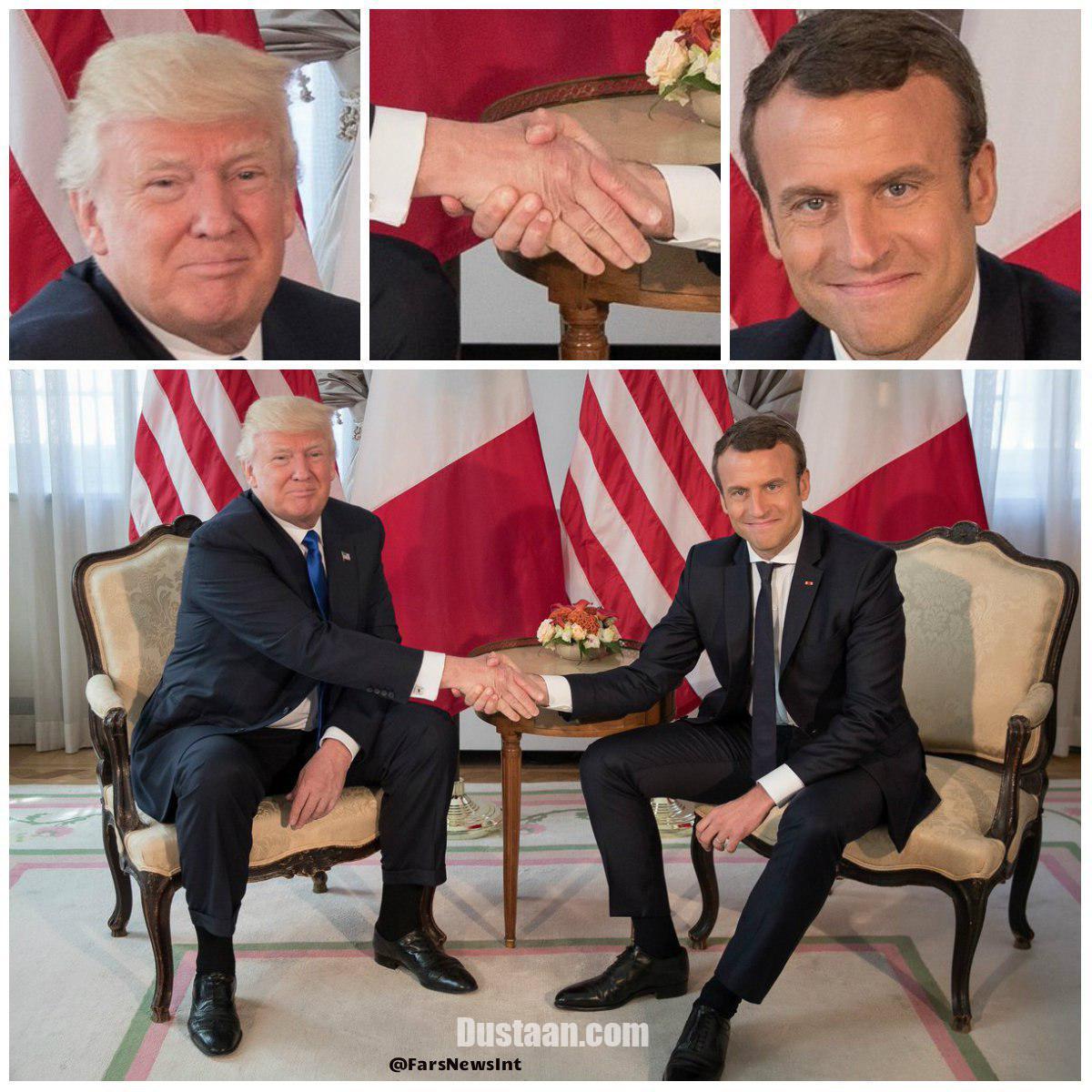 اخباربین الملل ,خبرهای  بین الملل ,ماکرون و ترامپ
