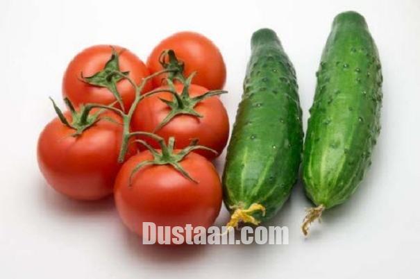 اخبارپزشکی ,خبرهای پزشکی,خیار و گوجه فرنگی