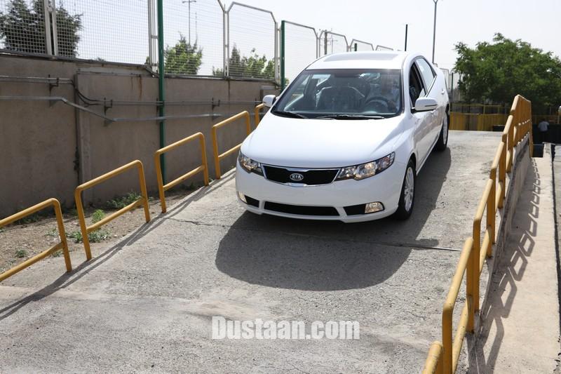 تست فنی کیا سراتو تست فنی کیا سراتو آپشنال در تهران/عکس