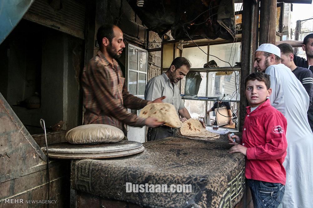 زندگی در یکی از شهرهای تحت محاصره سوریه‎