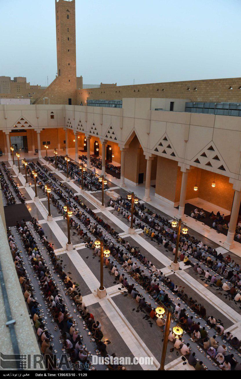  افطاری در ریاض عربستان/عکس