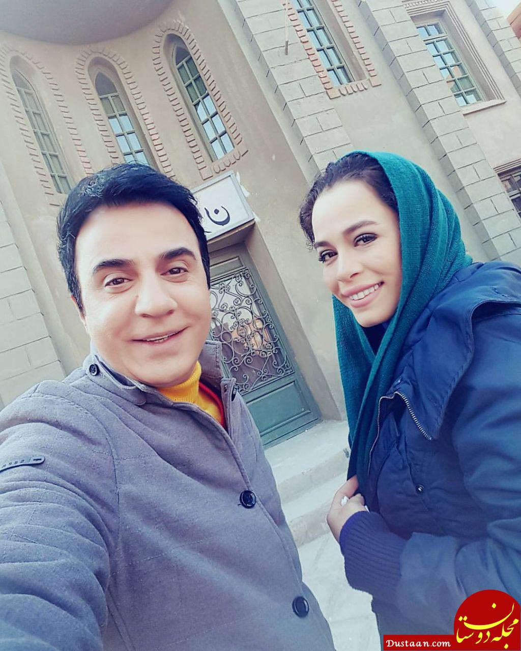 ازدواج عموپورنگ با ملیکا شریفی نیا