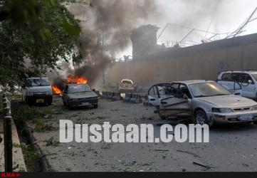 تصاویری از انفجار مهیب تروریستی درکابل 