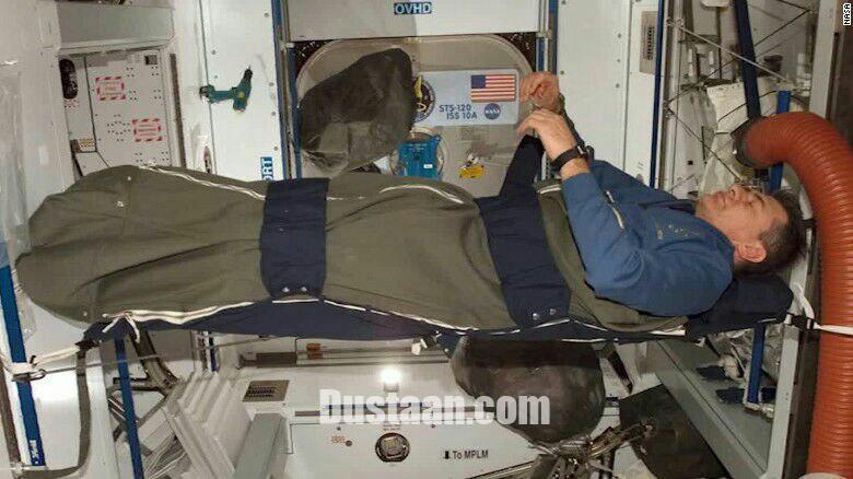 فضانوردان در فضا چگونه می‌خوابند؟