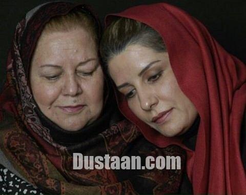 فریبا کوثری و مادرش/عکس