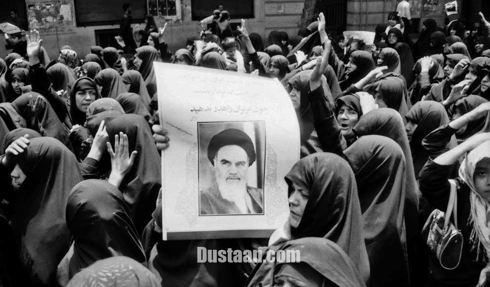 مردم تهران در سوگ ارتحال امام(ره)/تصاویر