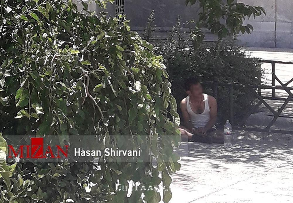یک مظنون حمله تروریستی درحرم امام /عکس