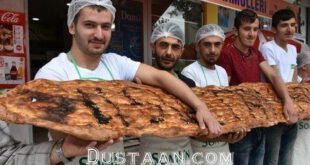 اخبار,اخبار گوناگون,پخت 'پیده' چهار متری در ترکیه به مناسبت ماه رمضان