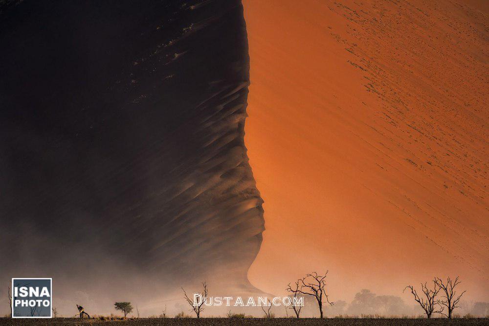 صحرای نامیب در جنوب آفریقا/عکس