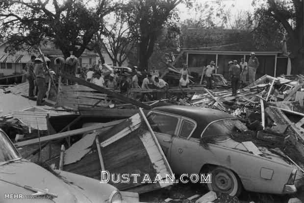 طوفان های نامدار تاریخ آمریکا/تصاویر