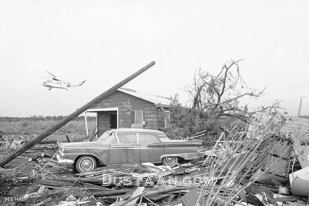 طوفان های نامدار تاریخ آمریکا/تصاویر