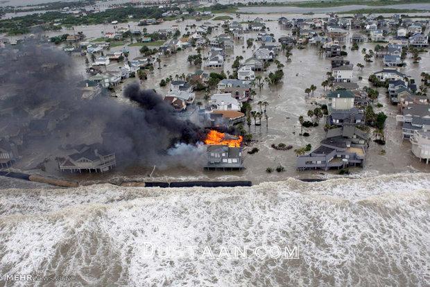 طوفان های نامدار تاریخ آمریکا/تصاویر