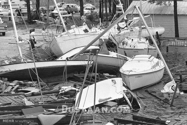 طوفان های نامدار تاریخ آمریکا/تصاویر