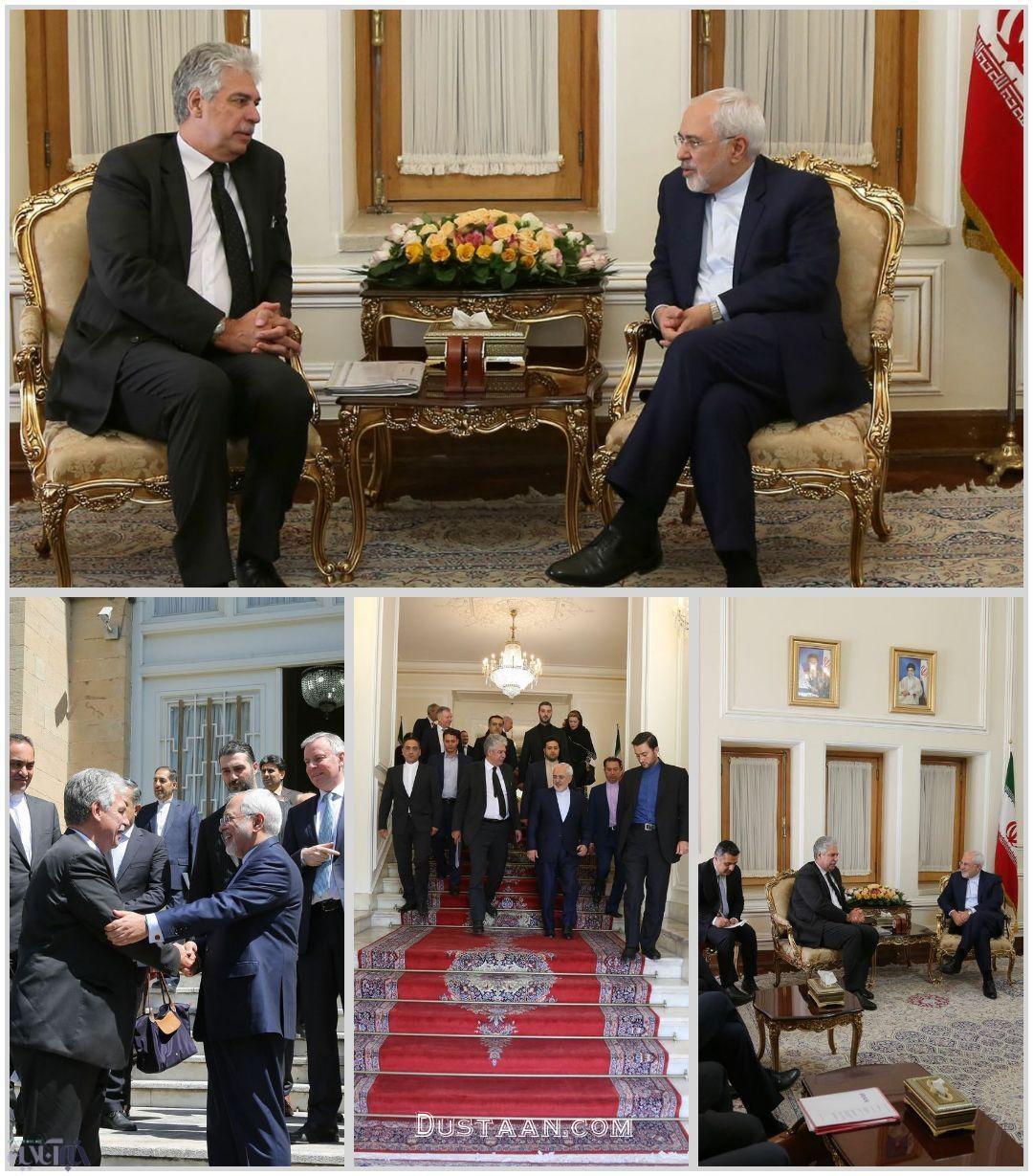 دیدار ظریف با میهمان اتریشی/عکس