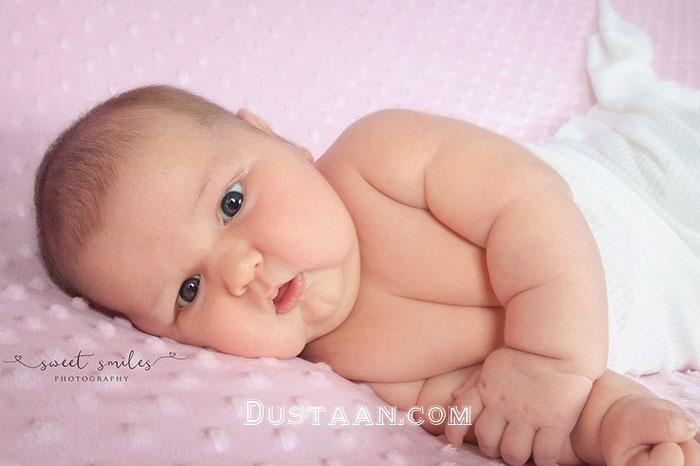چاق  ترین نوزاد جهان /تصاویر