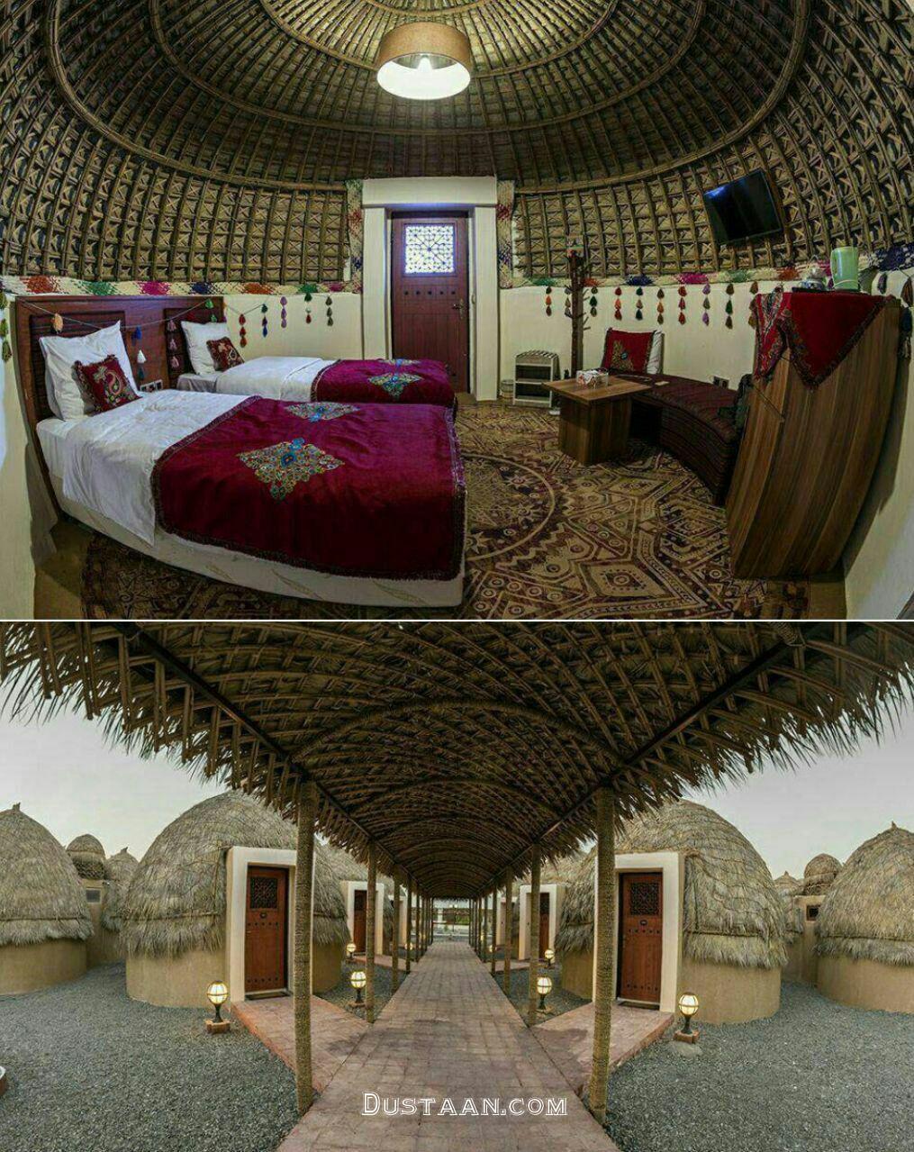 تنها هتل کپری جهان در کرمان