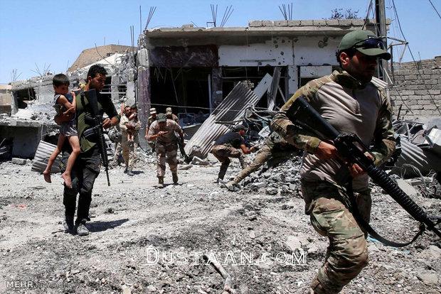 نجات کودکان از معرکه موصل‎/تصاویر 