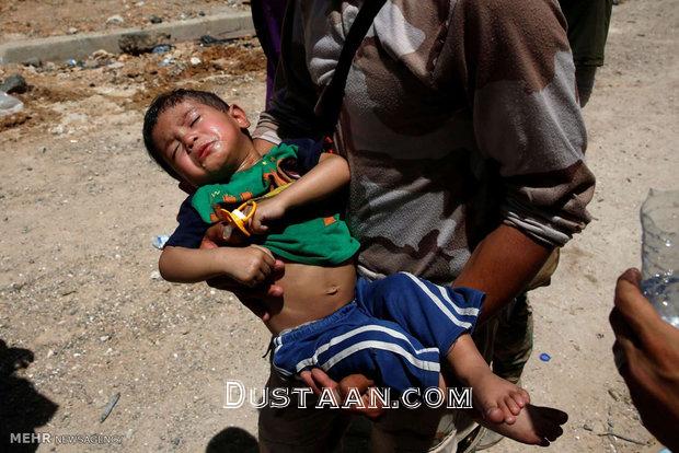 نجات کودکان از معرکه موصل‎/تصاویر 