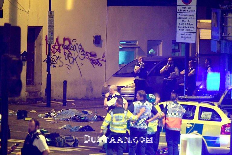 حمله به جمعیت مسلمانان در لندن/تصاویر