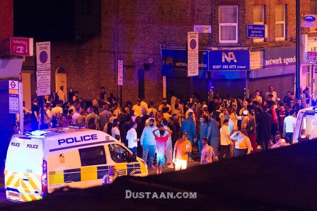 حمله به جمعیت مسلمانان در لندن/تصاویر