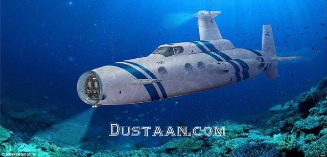 زیردریایی لوکس 18متری به چالاکی کوسه