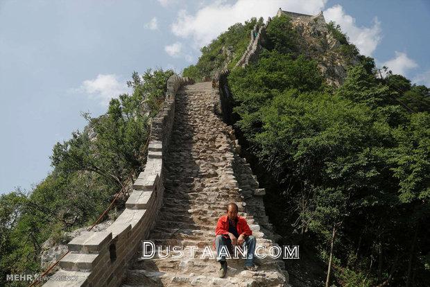 بازسازی دیوار بزرگ چین/تصاویر