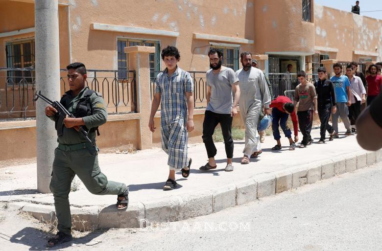 داعشی هایی که از زندان  سوریه آزادشدند/تصاویر