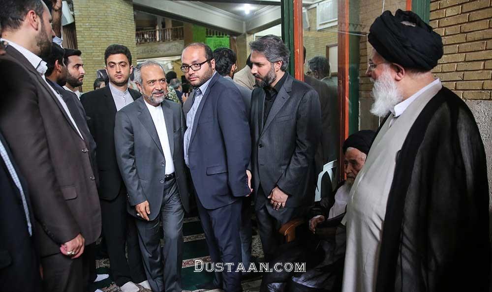 مراسم ترحیم همسر آیت الله علم الهدی/تصاویر