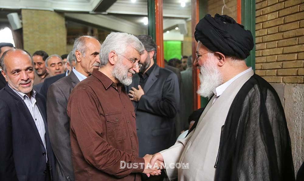 مراسم ترحیم همسر آیت الله علم الهدی/تصاویر