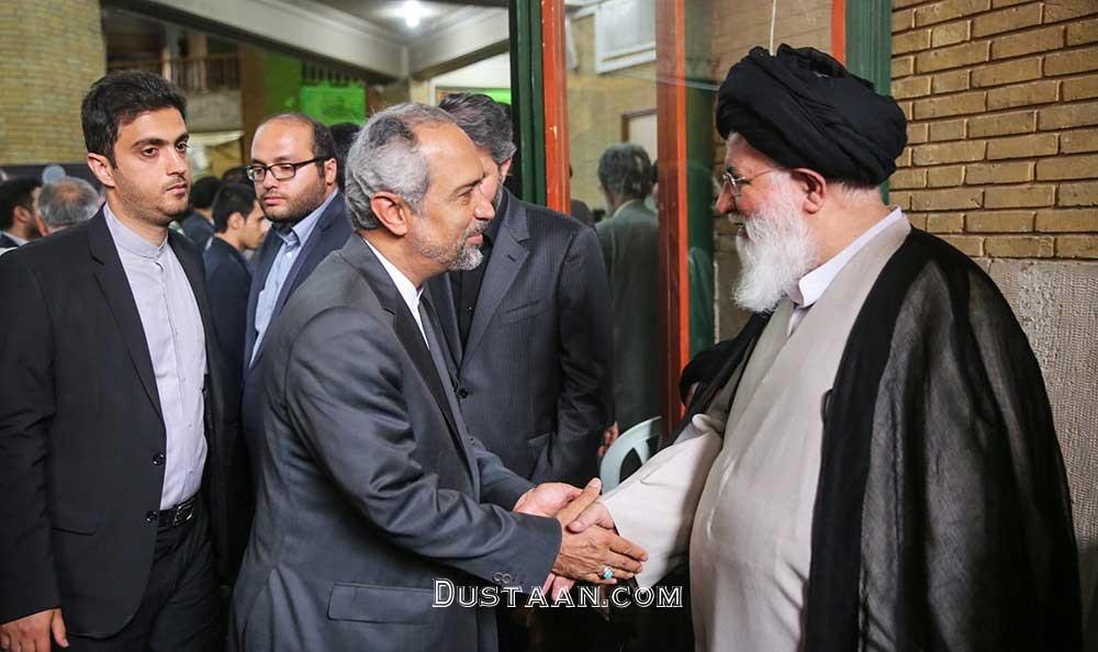 مراسم ترحیم همسر آیت الله علم الهدی/تصاویر